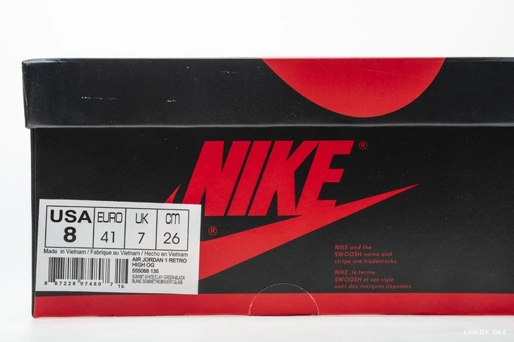 Rep 1 'Clay 555088 Jordan High - Retro OG 135 Air Green' 0511